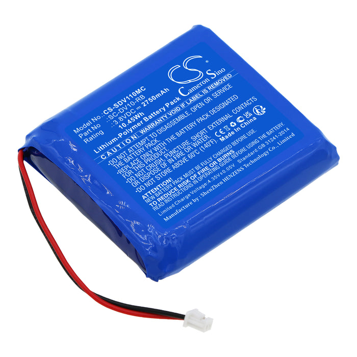 PatrolEyes PE-DV1 PE-DV10-Pro PE-DV1-XL SC-DV10 SC-DV7 HD Camera Replacement Battery