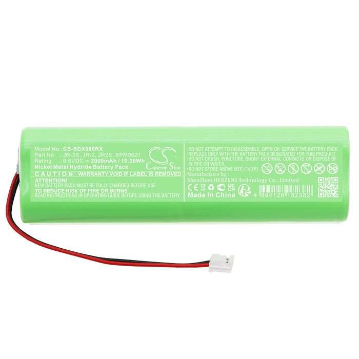 Spektrum DMS 11X DX6 Transmitter DX7 Transmitter JR 11X older DX6 older DX7 Transmitter X378A X9303 XP6102 XP662 XP Remote Control Replacement Battery