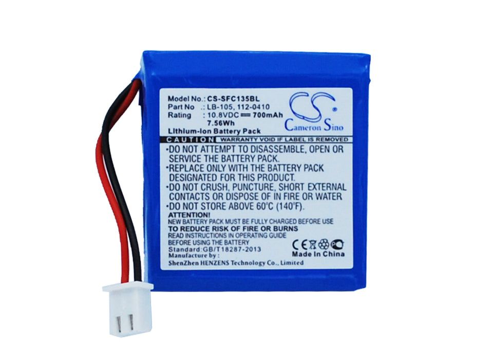 Safescan 135i 145ix 155i 165i Replacement Battery-main