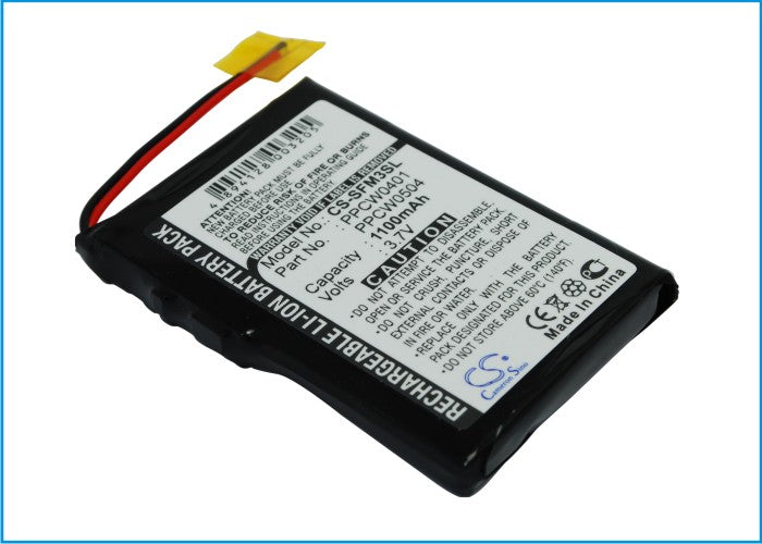 Cowon iAUDIO M3 X5 Media Player Replacement Battery-2