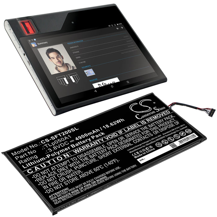 Safran MYX8 MYX-8 Tablet Replacement Battery-6