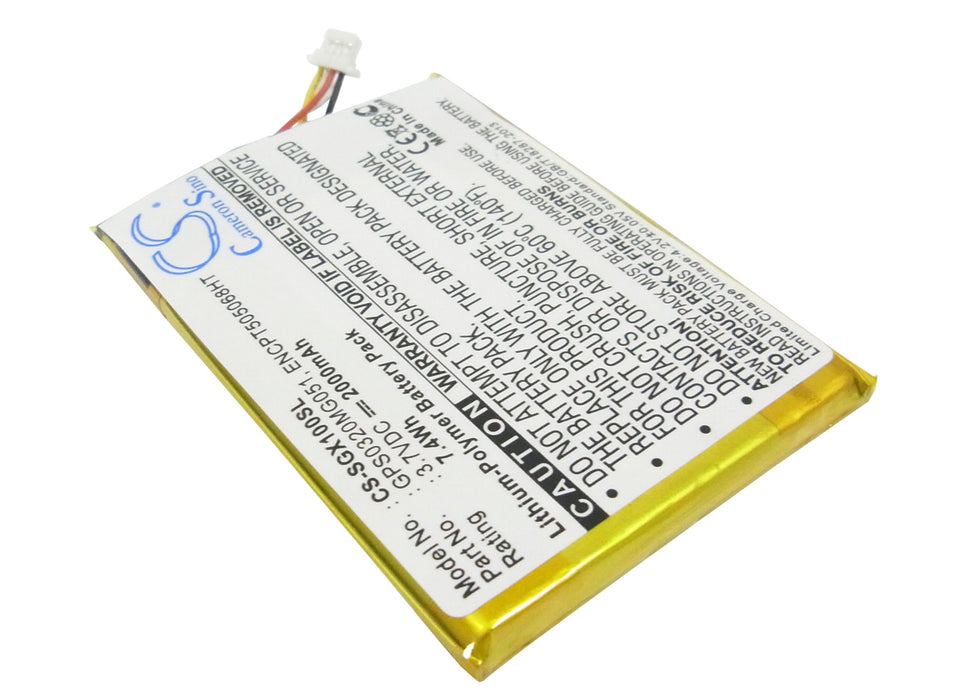 Skygolf SkyCaddie Breeze SGX SGXW SkyCaddie SGX SkyCaddie SGX GPS Rangefinder SkyCaddie SGXw SkyCaddie SGX-W SkyCaddie SGX-W R GPS Replacement Battery-2