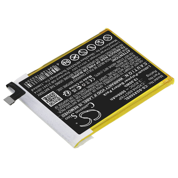 SkyGolf SkyCaddie SX550 GPS Replacement Battery