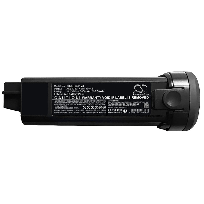 Shark Evopower System Flex CS200J Evopower System Flex CS401J Evopower System Flex CS501J WS620 WS630 WS631 WS632 WS632BLBR Vacuum Replacement Battery