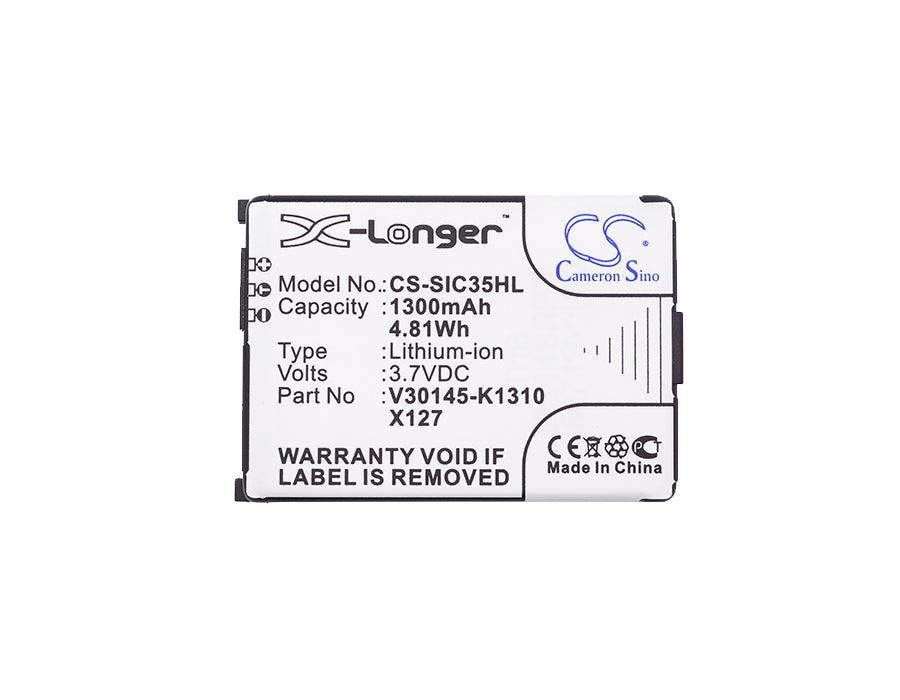 Siemens 3506 3508 3518 3568 3608 C35 C35e C35i M35 P35 S35 S35i S46 S47 1300mAh Mobile Phone Replacement Battery-5