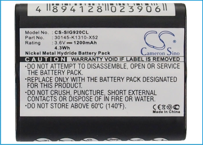Telecom Sip Megaset 940 Cordless Phone Replacement Battery-5
