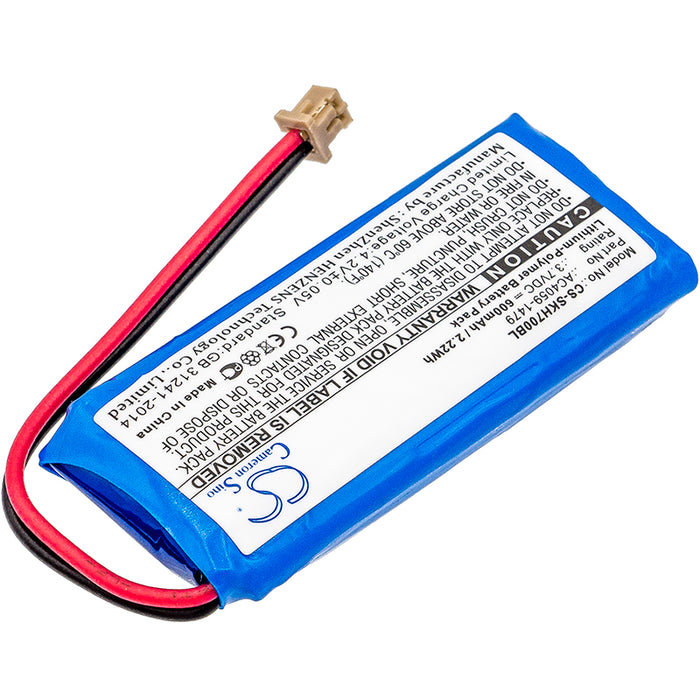 Socket Mobile CHS 7Qi CHS 7X CHS 7Xi CHS 7XiRx CHS Replacement Battery-2