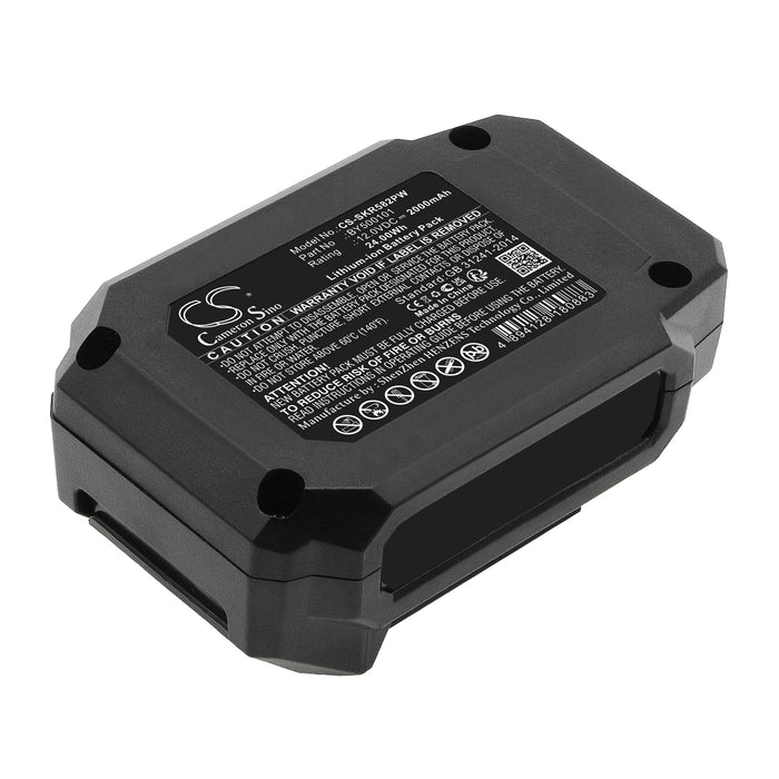 Skil 12V 5-1 2'' Circular Saw 12V Mechanical Light Bare AG290202 CB74290 CB743001 CB743701 CR541802 CS4562B-10  2000mAh Power Tool Replacement Battery
