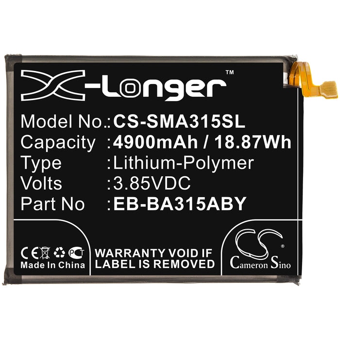 Samsung Galaxy A31 SM-A310F SM-A310F DS SM-A310M DS SM-A310N0 SM-A315 SM-A315F DS Mobile Phone Replacement Battery-3