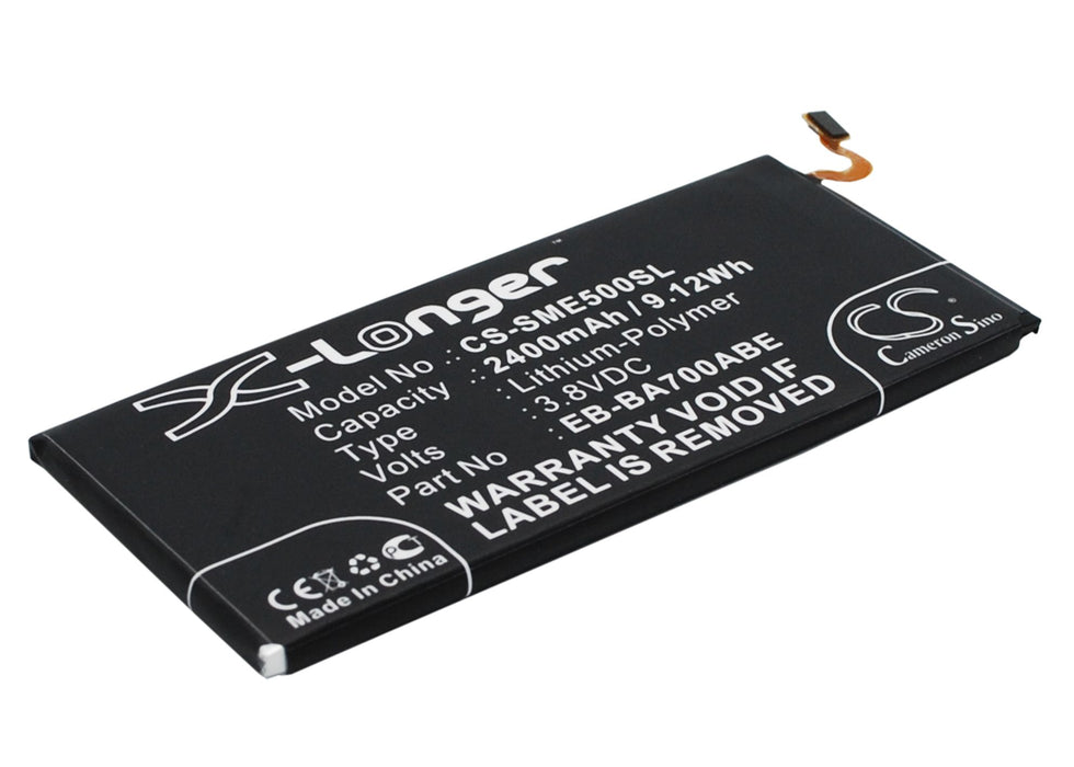 Samsung Galaxy E5 Galaxy E5 4G LTE Galaxy E5 Duos 3G Galaxy E5 Duos 4G SM-E500D SM-E500F SM-E500F DS SM-E500H SM-E500 Mobile Phone Replacement Battery-2