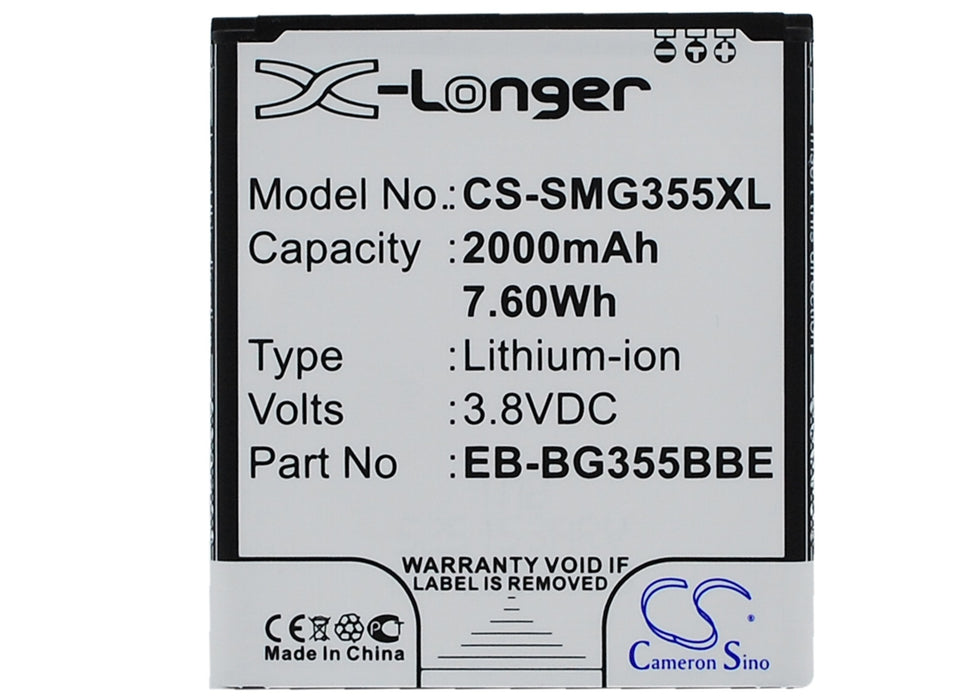 Samsung Galaxy Core 2 Galaxy Core Lite SM-G355 SM-G355H Mobile Phone Replacement Battery-5