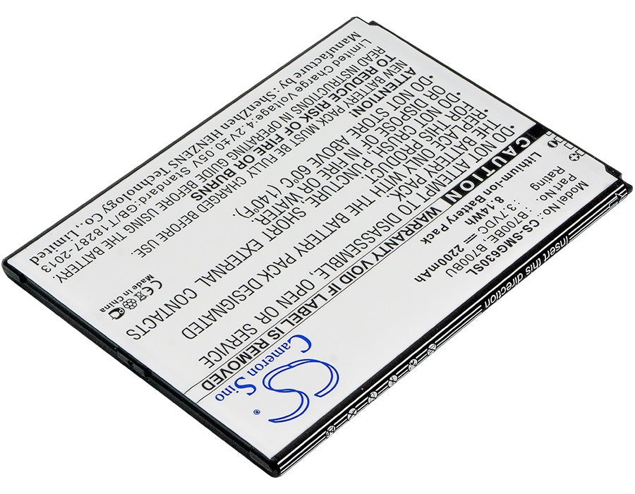 Samsung Galaxy Mega 6.3 Galaxy Mega 6.3 Duos Galaxy Mega 6.3 LTE Galaxy Mega 6.3 LTE 8GB Galaxy Mega 7.0 Gala 2200mAh Mobile Phone Replacement Battery-2