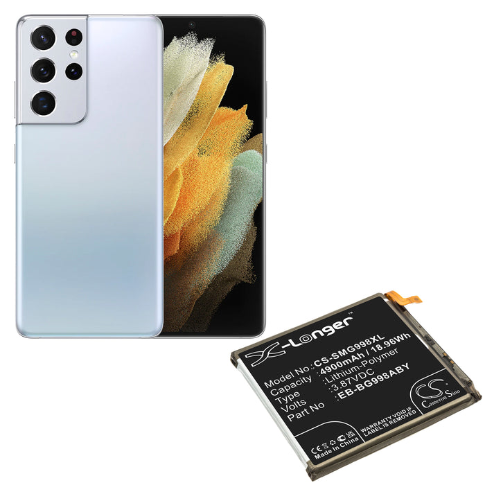 Samsung Galaxy S21 Ultra Galaxy S21 Ultra 5G SC-52B SGH-N748 SM-G9980 SM-G998A SM-G998B DS SM-G998D SM-G998N SM-G998P Mobile Phone Replacement Battery-5
