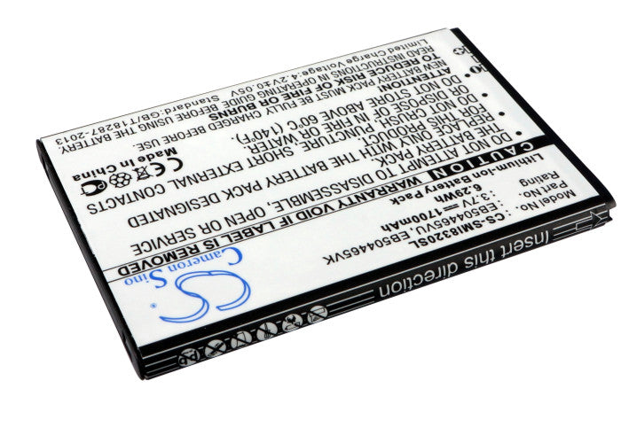Samsung A8 Acclaim R880 Admire S Apollo Apollo 580 B7330 Omnia Pro B7620 Giorgio Armani CH-R720 Conquer 4G Cr 1700mAh Mobile Phone Replacement Battery-2