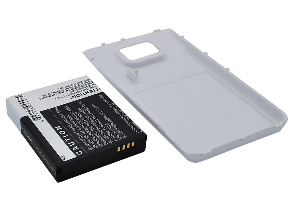 Samsung Galaxy S II Galaxy S2 GT-I9100 2600mAh White Mobile Phone Replacement Battery-3