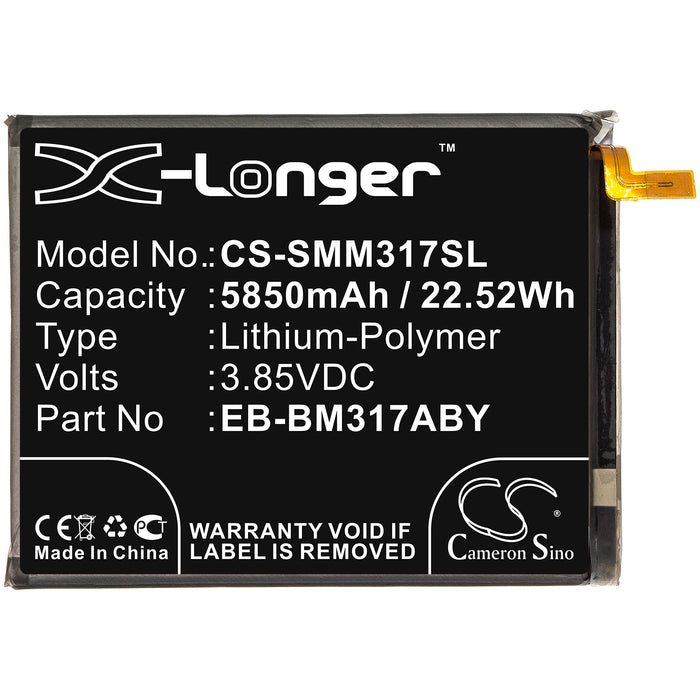 Samsung Galaxy M31 Galaxy M31s SM-M317F SM-M317F DS Mobile Phone Replacement Battery-3