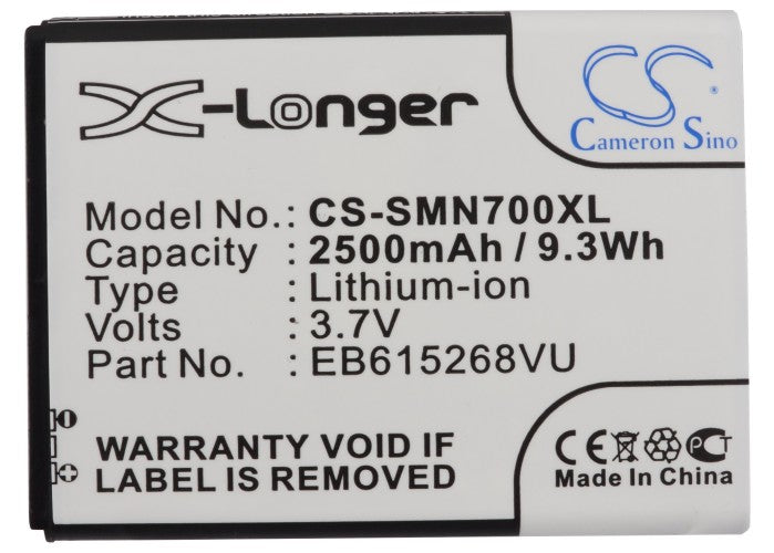 At&T Galaxy Note Galaxy Note 4G Galaxy Note LTE SGH-i717 2500mAh Mobile Phone Replacement Battery-5