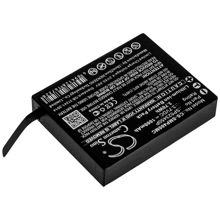Supremo 4k plus Camera Replacement Battery-2