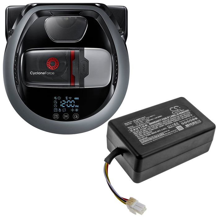 Samsung PowerBot R7040 R1AM7010UW AA VR1AM7010U5 AA VR1AM7010U5 AA VR1AM7010UW AA VR1AM7040W9 AA VR1AM7040W9 AA VR1 6800mAh Vacuum Replacement Battery-6