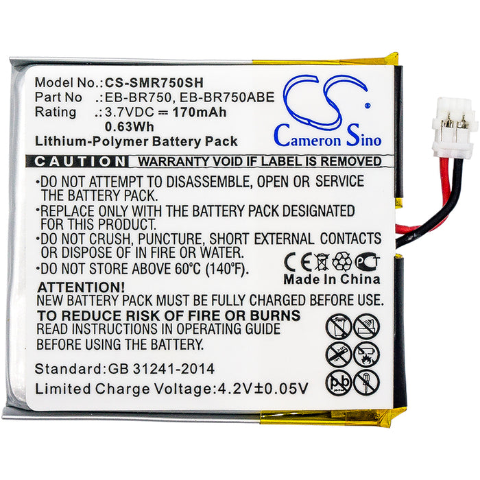 Samsung Galaxy Gear S R750 Gear S SM-R750A SM-R750B SM-R750D SM-R750P SM-R750R4 SM-R750V SM-V750 Smart Watch Replacement Battery-3