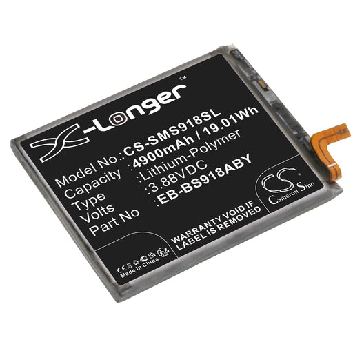 Samsung Galaxy S23 Ultra Galaxy S23 Ultra 5G SC-52D SGH-N795 SM-S9180 SM-S918A SM-S918B SM-S918B DS SM-S918D SM-S918J Mobile Phone Replacement Battery