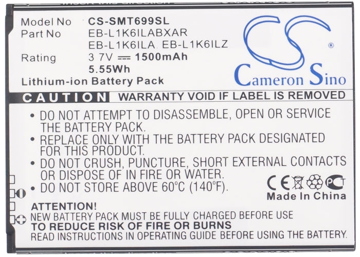 Samsung Galaxy S Blaze Q Galaxy S Relay 4G Relay 4G SCH-i415 SCH-I425 SGH-T699 Stratosphere II Mobile Phone Replacement Battery-5