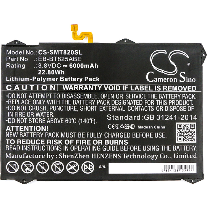 Samsung Galaxy Tab S3 9.7 Galaxy Tab S3 9.7 XLTE SM-T820 SM-T825 SM-T825C SM-T825N0 SM-T825Y SM-T827V Tablet Replacement Battery-3