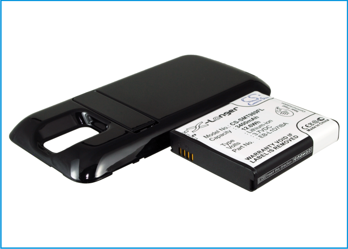 Samsung Galaxy S Hercules Galaxy S II X SGH-T989 3400mAh Mobile Phone Replacement Battery-2