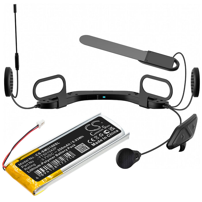 Sena 10U Wireless Headset Replacement Battery-6