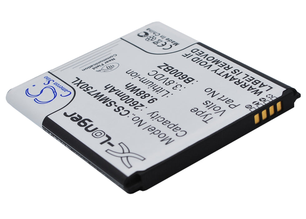 Verizon SM-W750V 2600mAh Mobile Phone Replacement Battery-2