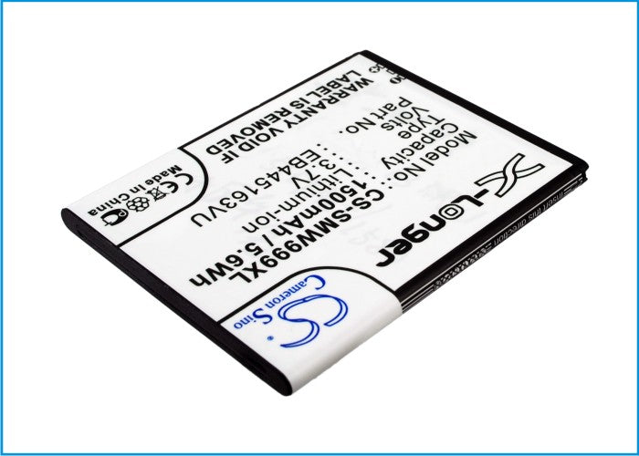 Samsung GT-S7530 GT-S7530E GT-S7530L Omnia 1500mAh Replacement Battery-main