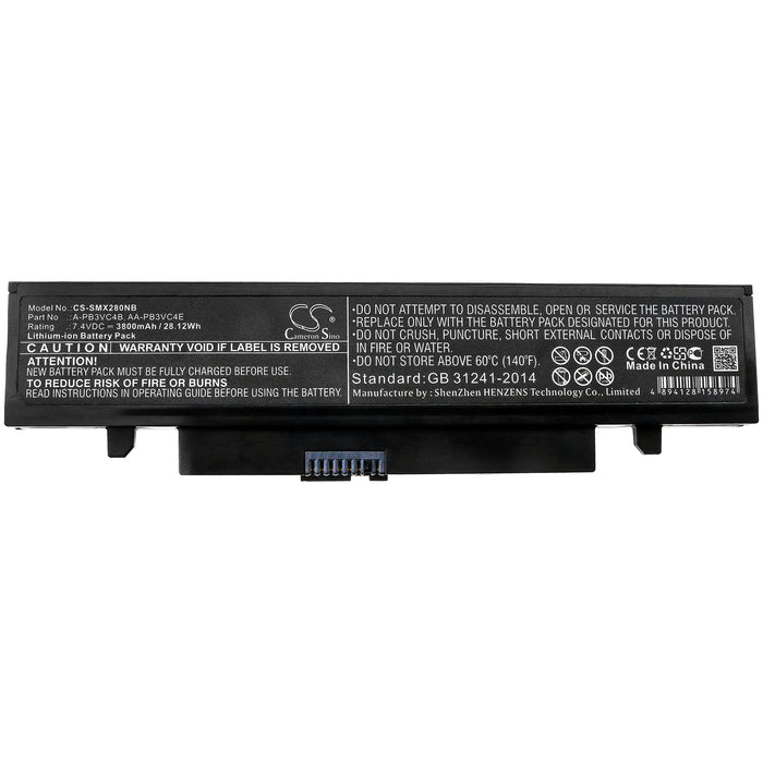 Samsung NP-X280 NT-X125 NT-X130 NT-X180 NT-X181 NT-X280 Laptop and Notebook Replacement Battery-3