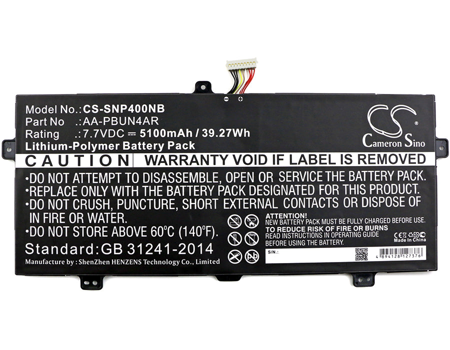 Samsung 900X5L 900X5L-K01 900X5L-K02 940X3L-K02 ATIV Book 9 Spin ATIV Book 9 Spin 940X3L Notebook 9 900X5L Not Laptop and Notebook Replacement Battery-3