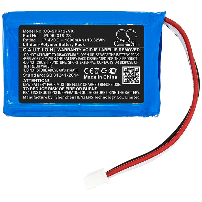 Sichler PR-025 PR-030 PR-041 PR-127 Vacuum Replacement Battery-3