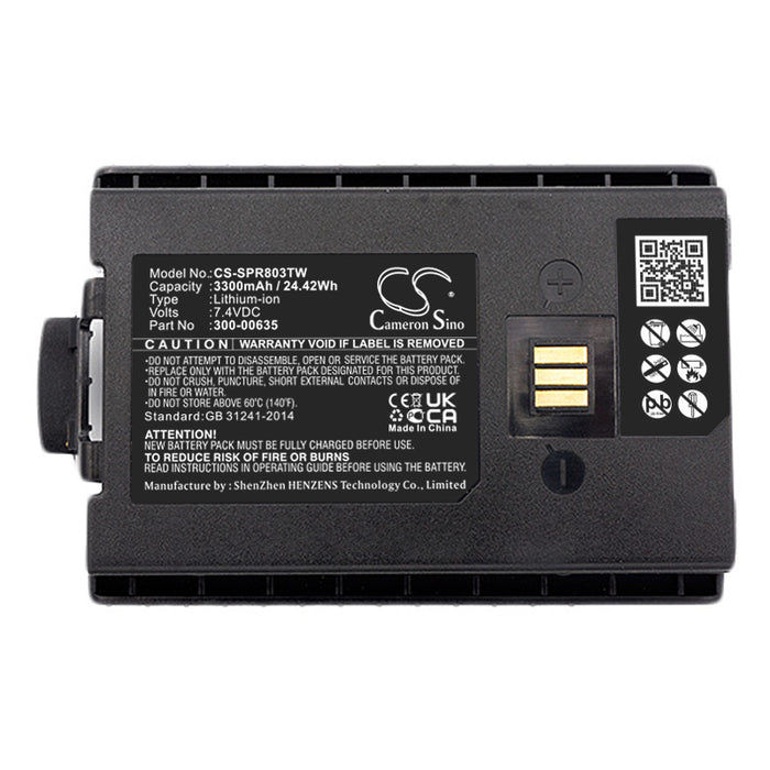 Sepura SC20 SC2020 SC2024 SC21 STP8000 STP8020 STP8030 STP8035 STP8038 STP8040 STP8080 STP8100 STP8200 STP8X 3300mAh Two Way Radio Replacement Battery-5