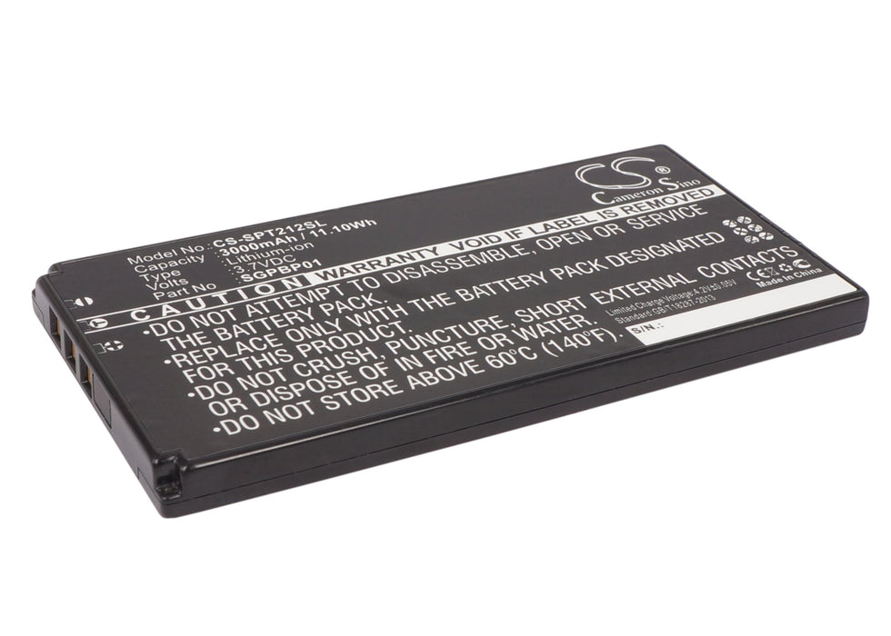 Sony SGPT211AU S SGPT211CN SGPT211CN S SGPT211HK S Replacement Battery-main