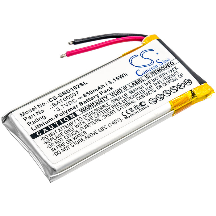 Cardo Packtalk Duo Scala Rider Packtalk SRPT0102 Replacement Battery-main