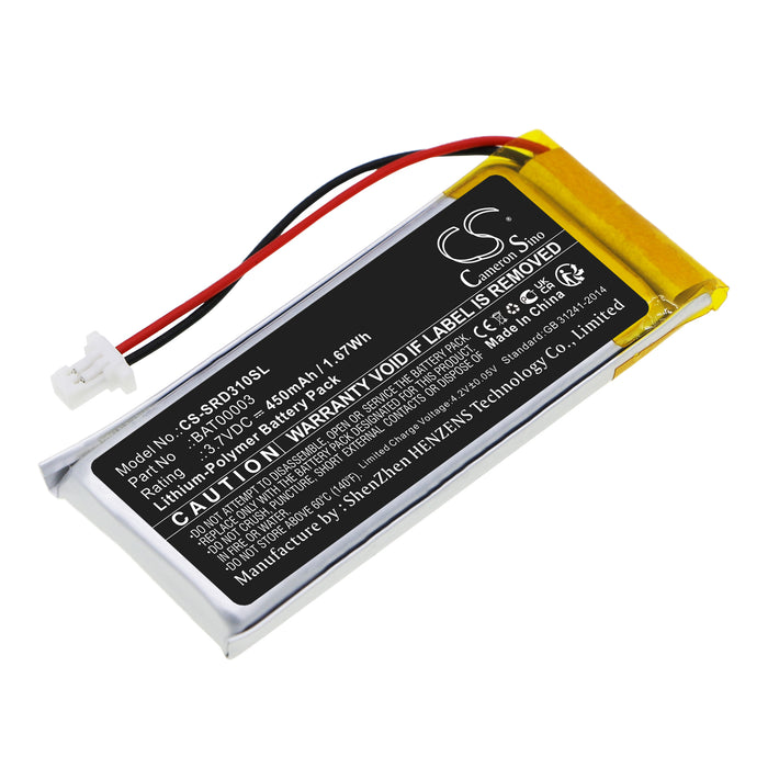 Cardo Q1 Q3 rider FM rider SOLO Scala Rider Q3 Headphone Replacement Battery