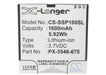 Simvalley SP-100 Mobile Phone Replacement Battery-5