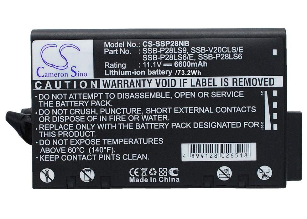 Samsung P28 cXVM 340 P28 XTM 1500c II P28 XTM 1600 P28 XVC 715 P28 XVC 725 P28 XVM 725 P28 XVM 735 P28G P28G X Laptop and Notebook Replacement Battery-5
