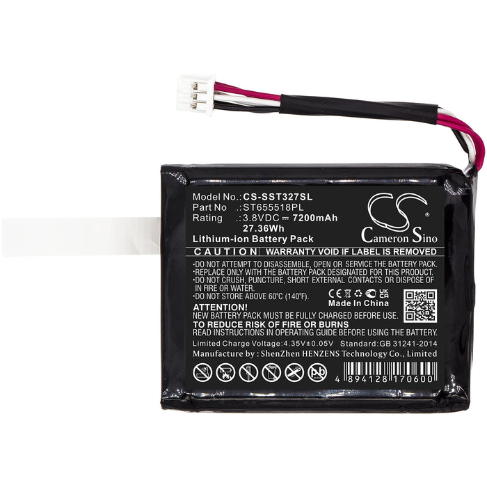 Senter ST103 ST327 Replacement Battery-3