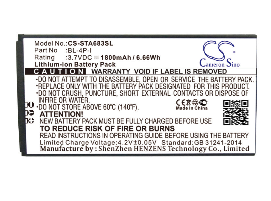 Smartfren AD683J Andromax i2 Replacement Battery-main