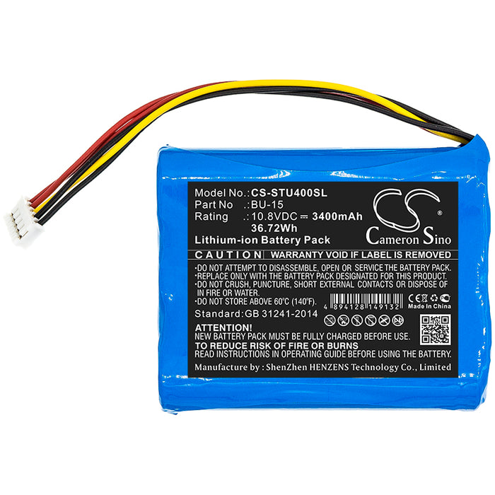 Sumitomo T400S T-400S Replacement Battery-3