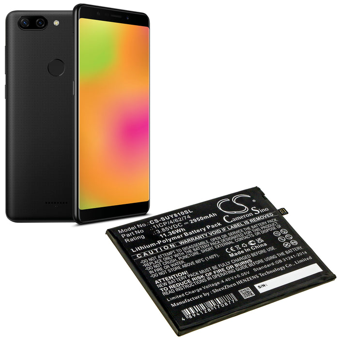 Sugar Y8 Max Mobile Phone Replacement Battery-5