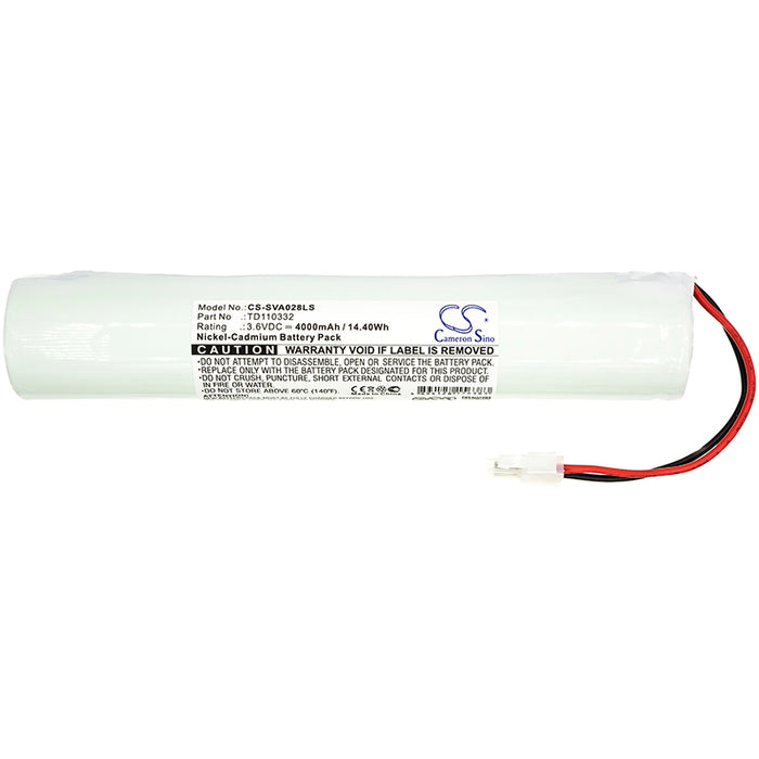 Schneider Everlux Ferro EVX Ferro OVA Bargellini OVA51028E Emergency Light Replacement Battery-3