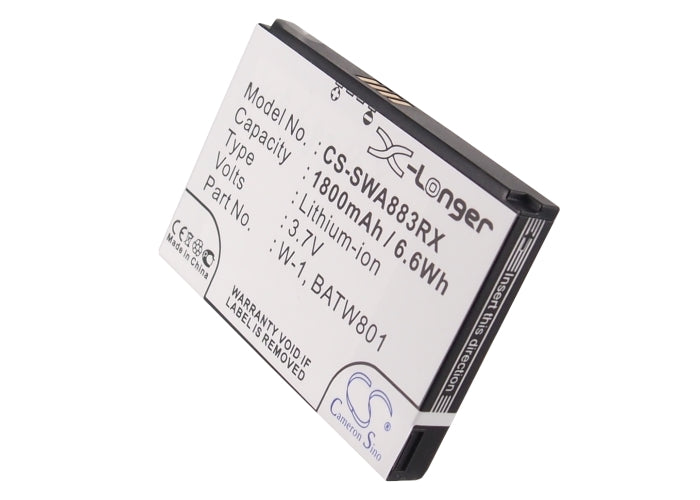 Sierra Wireless Aircard 753S Aircard 754S Aircard 754S LTE Aircard 763s AirCard 801S AirCard 802S AirCard 80XS Air 1800mAh Hotspot Replacement Battery-5