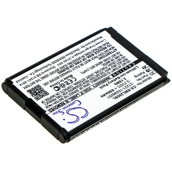 Siemens Rexton WL200AP Remote Control Replacement Battery-2