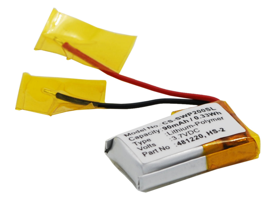 Samsung WEP-200 WEP-210 WE-P301 Headphone Replacement Battery-3