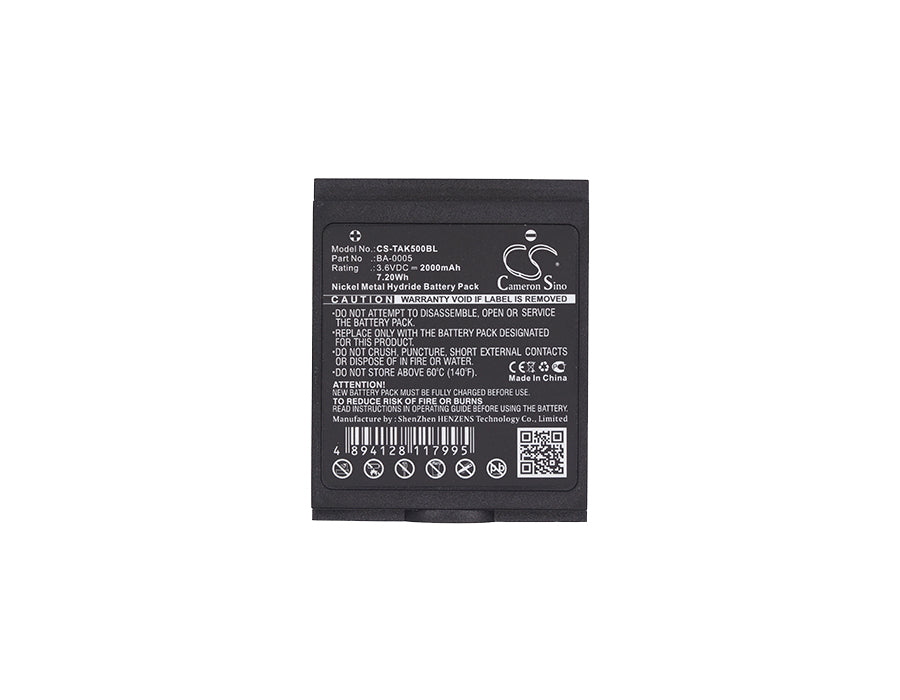 Teletec AK5 Remote Control Replacement Battery-5