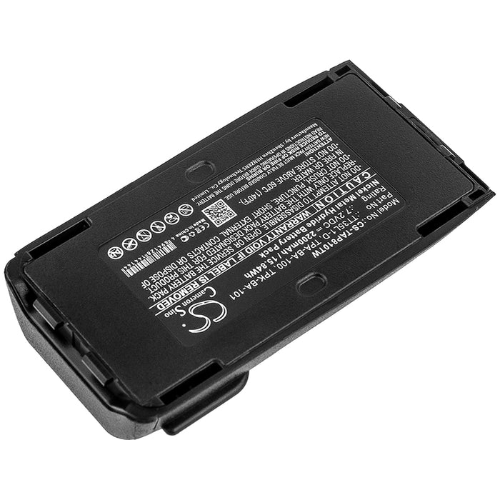 Tait TP8100 TP8110 TP8115 TP8120 TP8135 TP8140 TP9300 TP9400 2200mAh Two Way Radio Replacement Battery-2